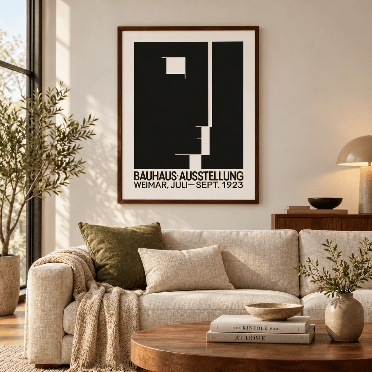 Bauhaus Monolith 1923 Canvas Print