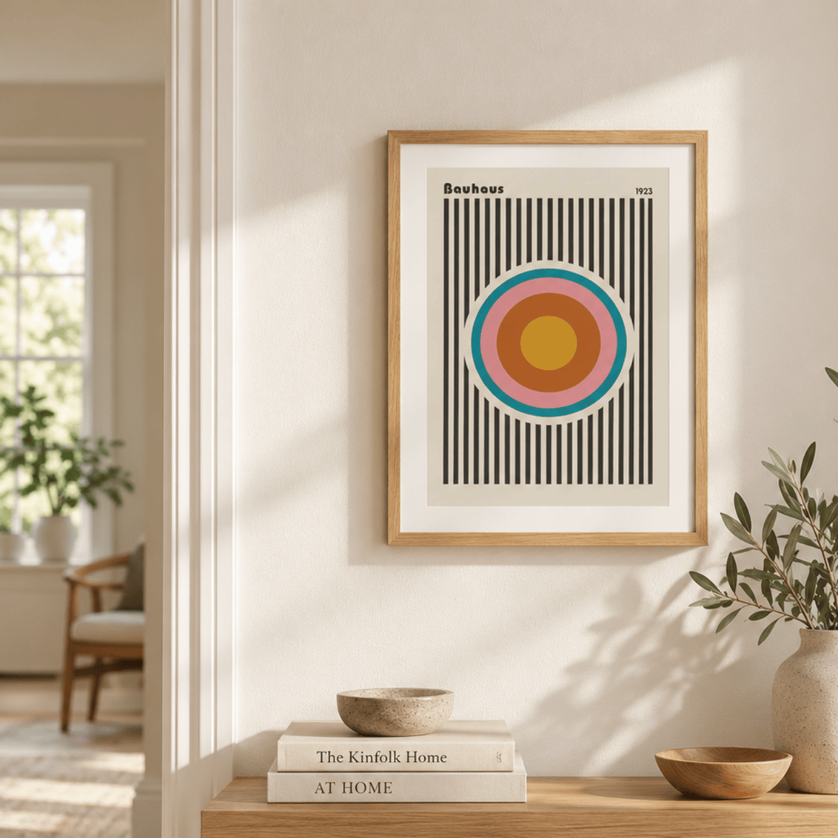 Bauhaus Target Lines 1923 Canvas Print