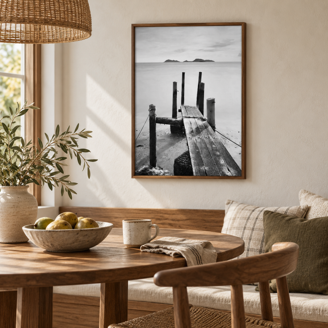 End Of The Jetty Canvas Print