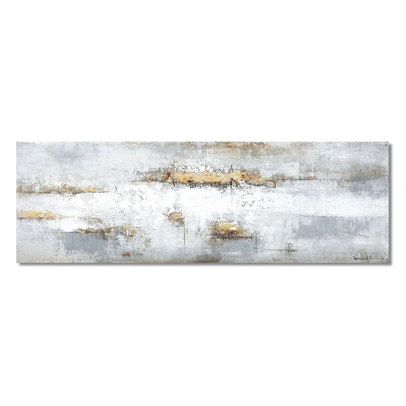 modern abstract landscape oil style canvas wall art
