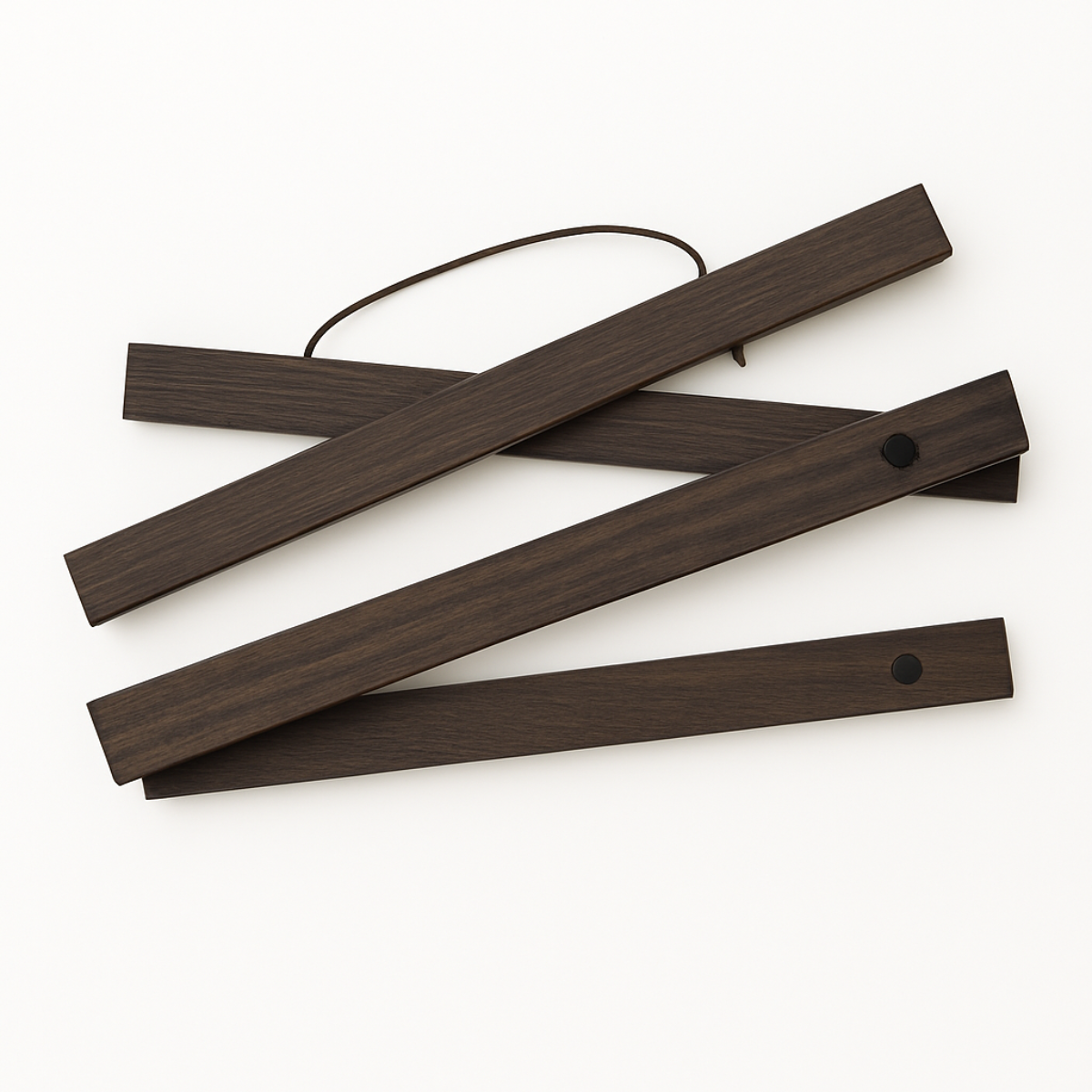 Black Wood Magnetic Poster Hanger