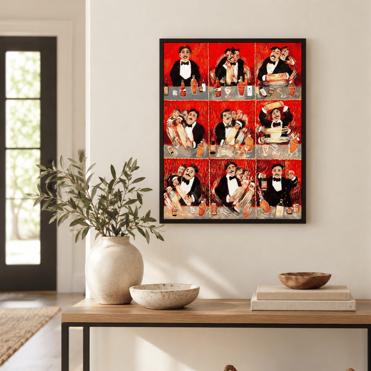 Last Call Bartender Canvas Print