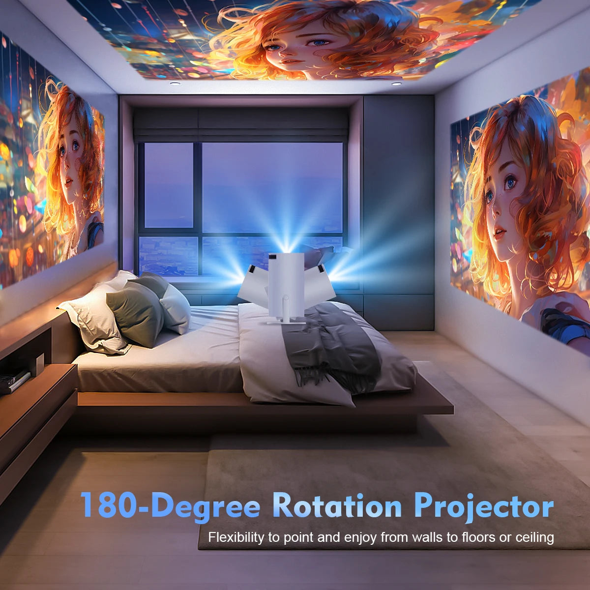 Magcubic 4K Wi-FI 6 Portable Projector