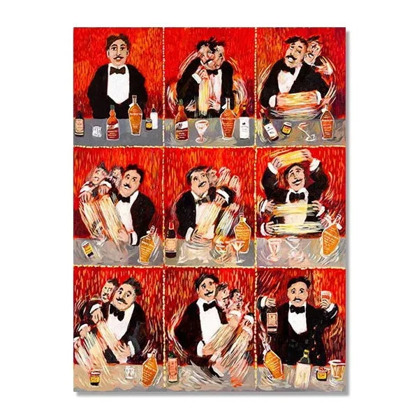 Perfect Martini Pop Art Canvas Print