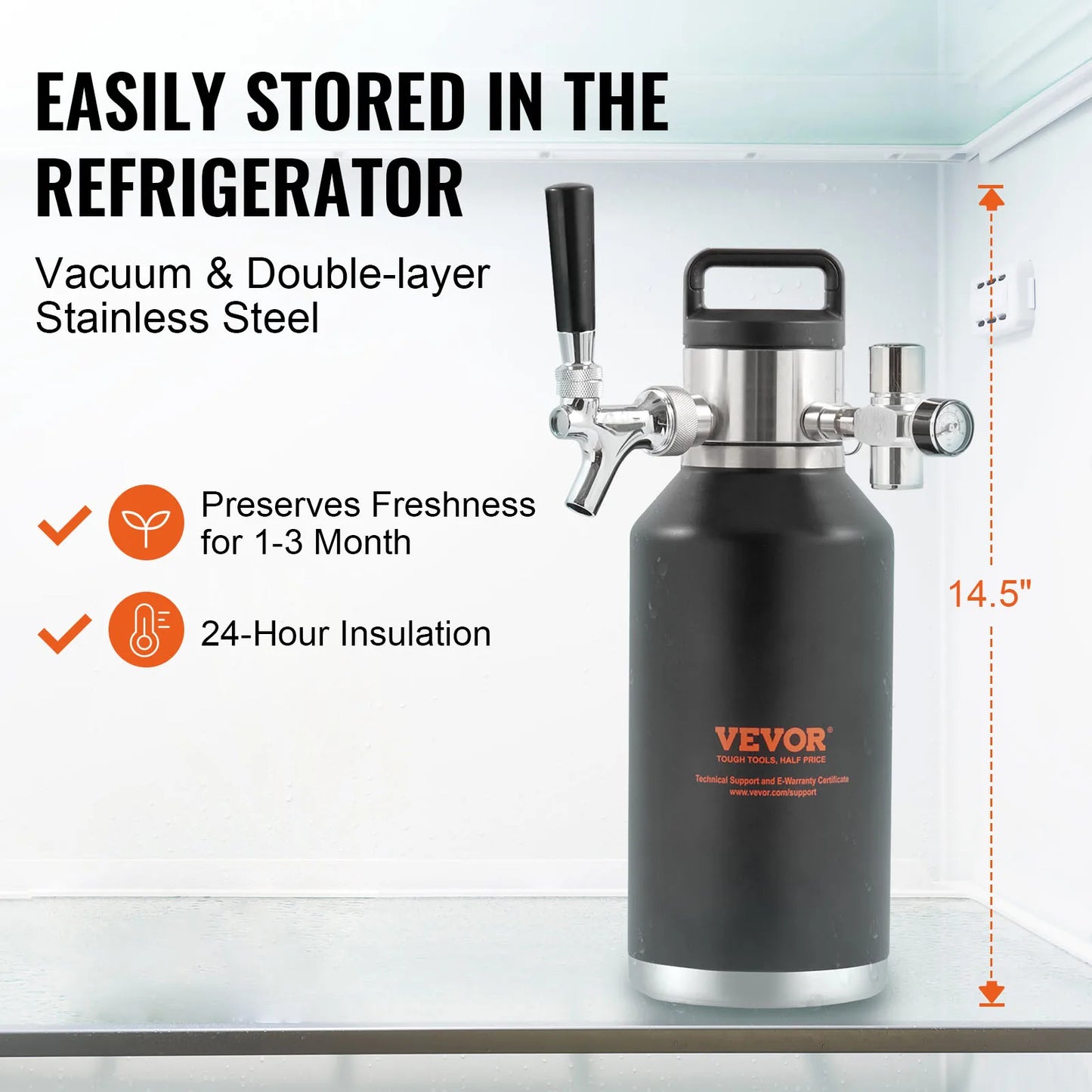 VEVOR Portable Mini Beer Keg Tap
