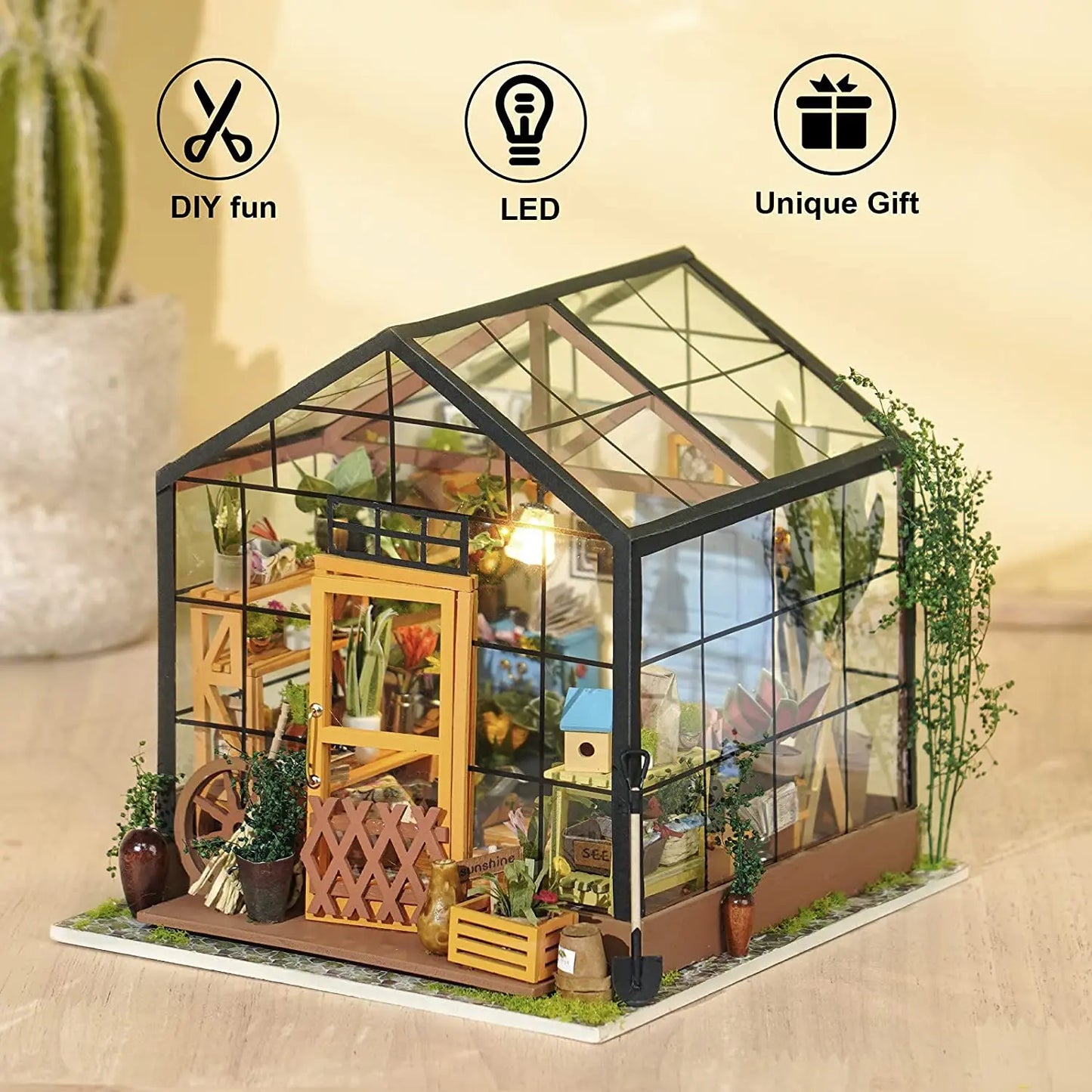 Robotime Kids DIY Dollhouse