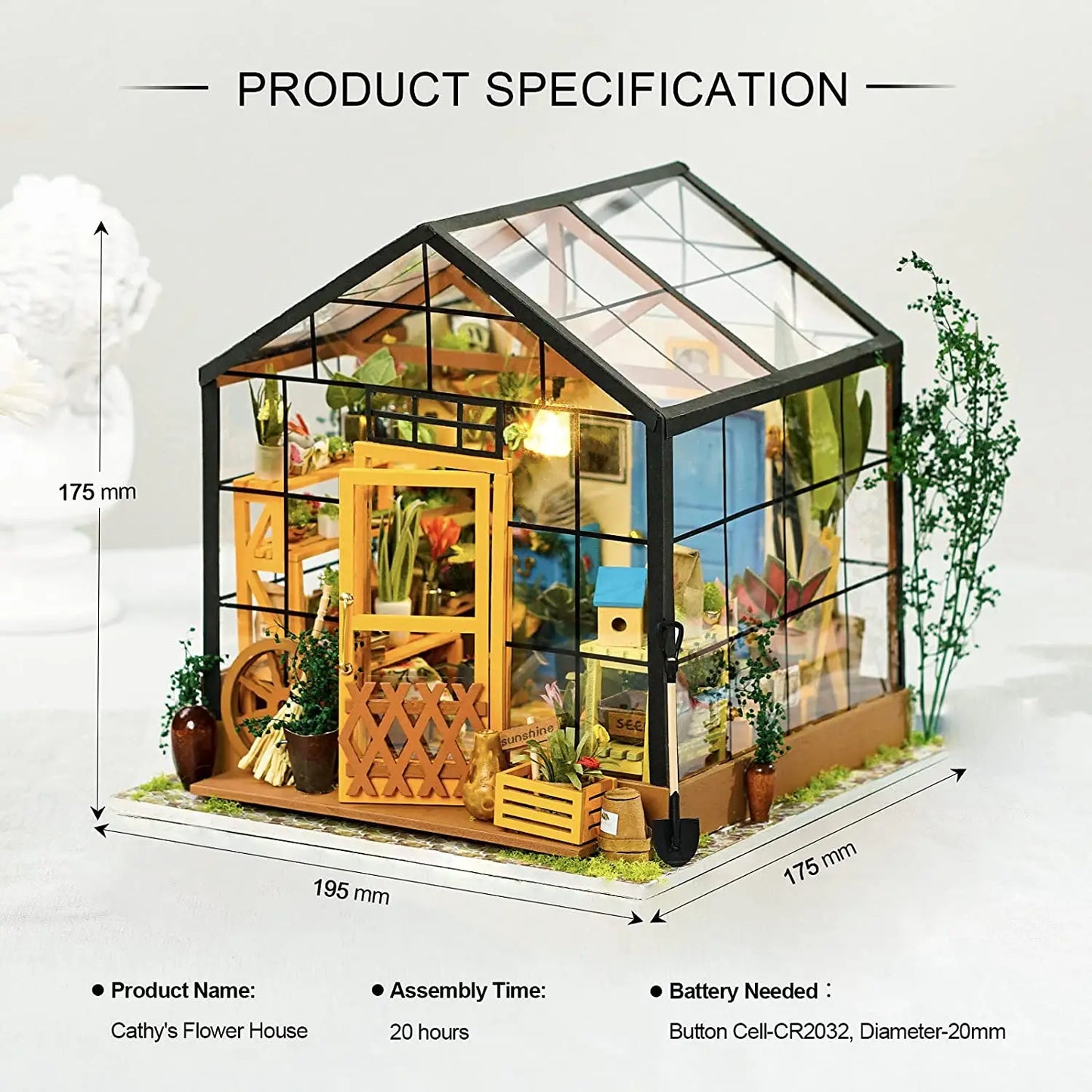 Robotime Kids DIY Dollhouse