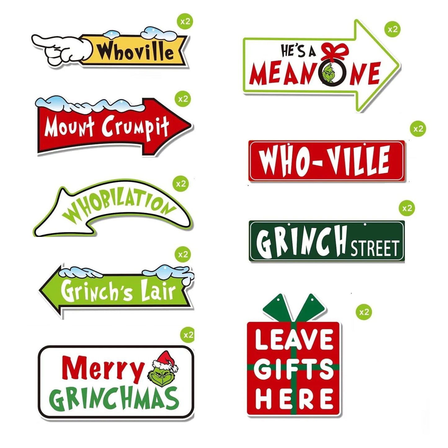 18-Piece Christmas Ornament Set