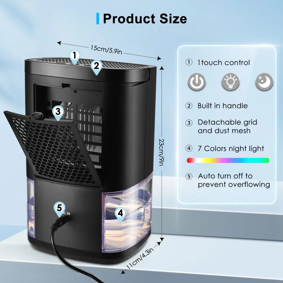 Air Dehumidifier Portable