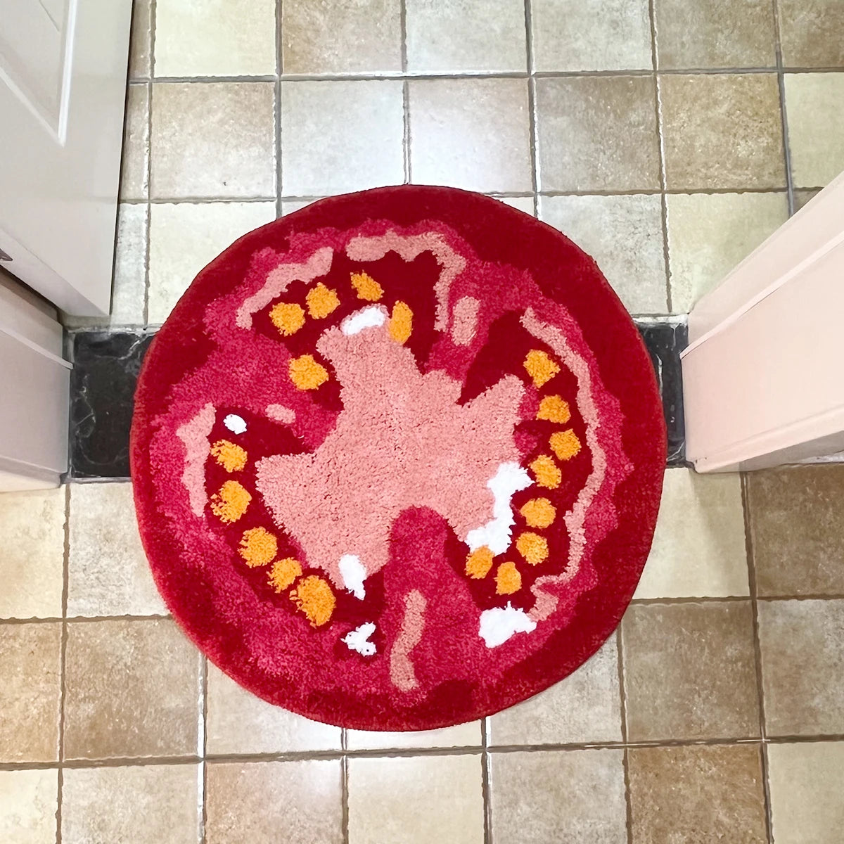 Tomato Tufted Rug