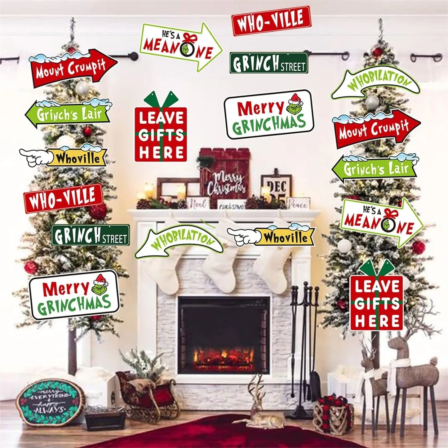 18-Piece Christmas Ornament Set