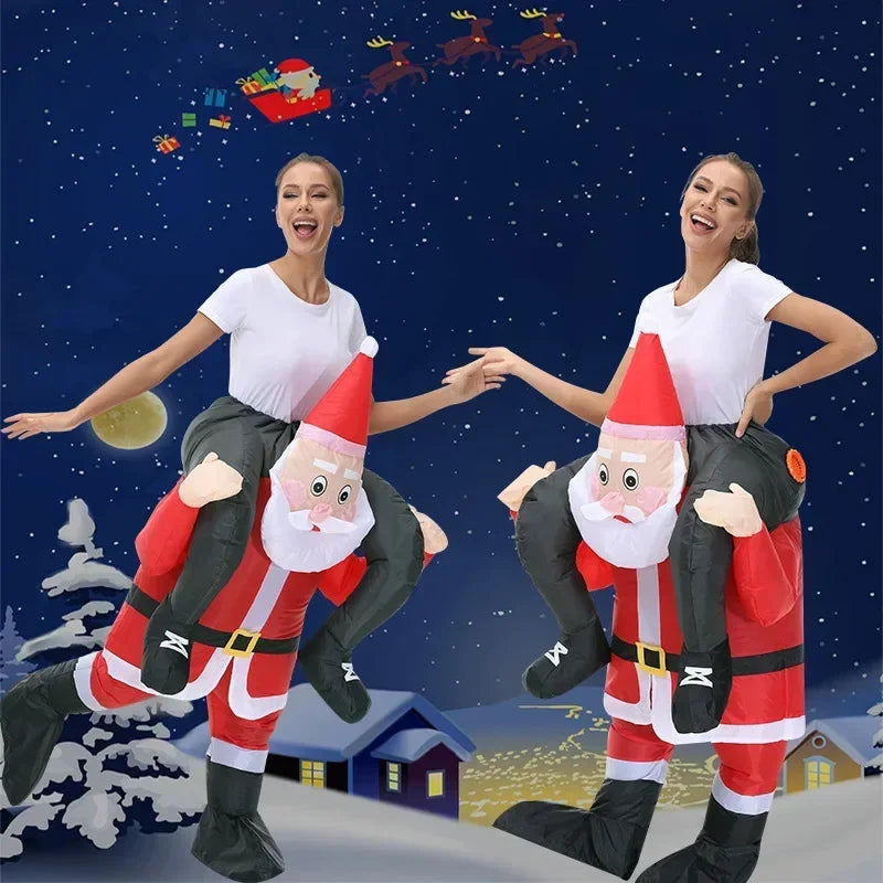Christmas Santa Claus Funny Costume