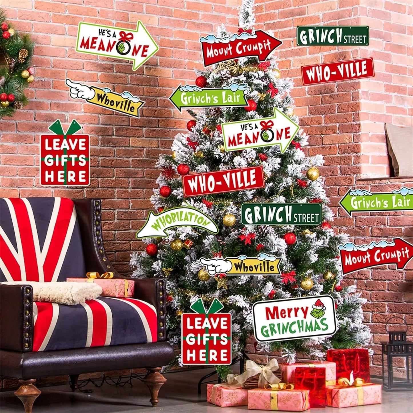18-Piece Christmas Ornament Set