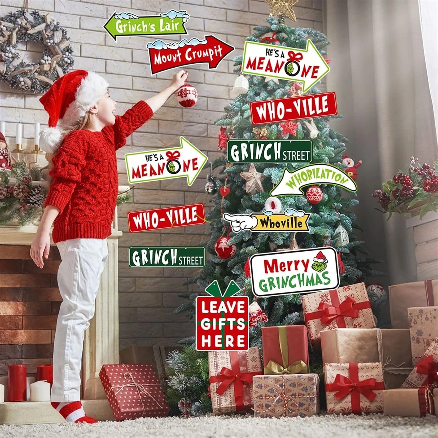 18-Piece Christmas Ornament Set