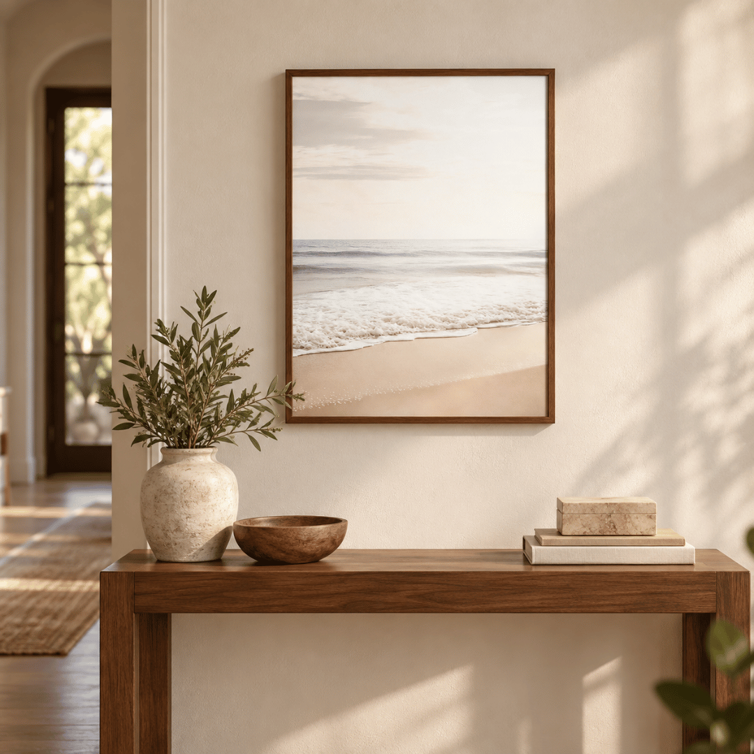 Soft Morning Tide Canvas Print