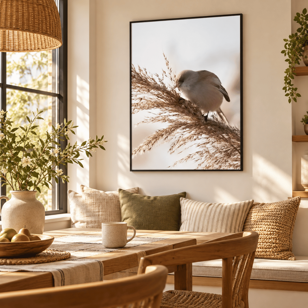 Whispering Reed Bird Canvas Print