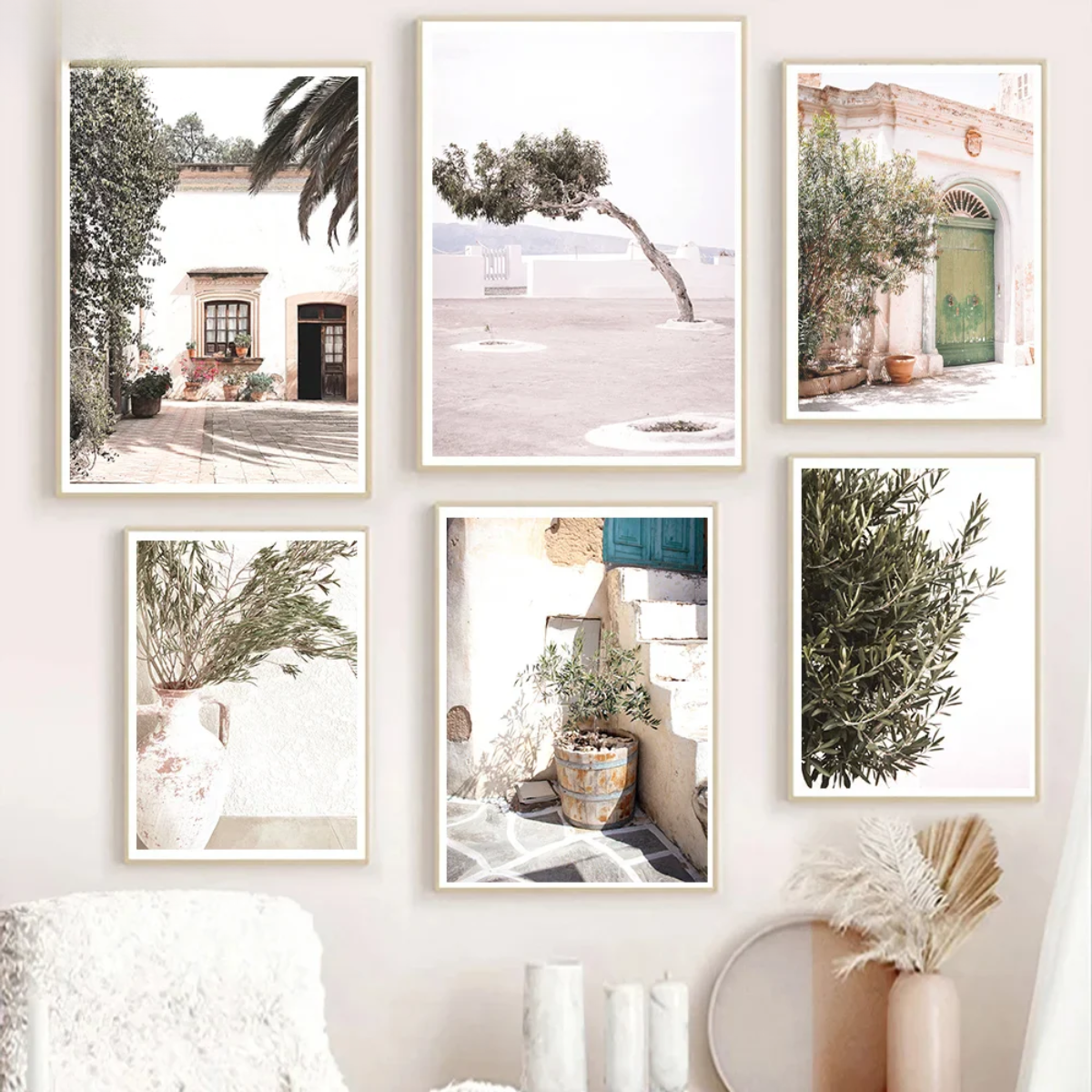 Puglia Landscape with Olive Trees Canvas Print