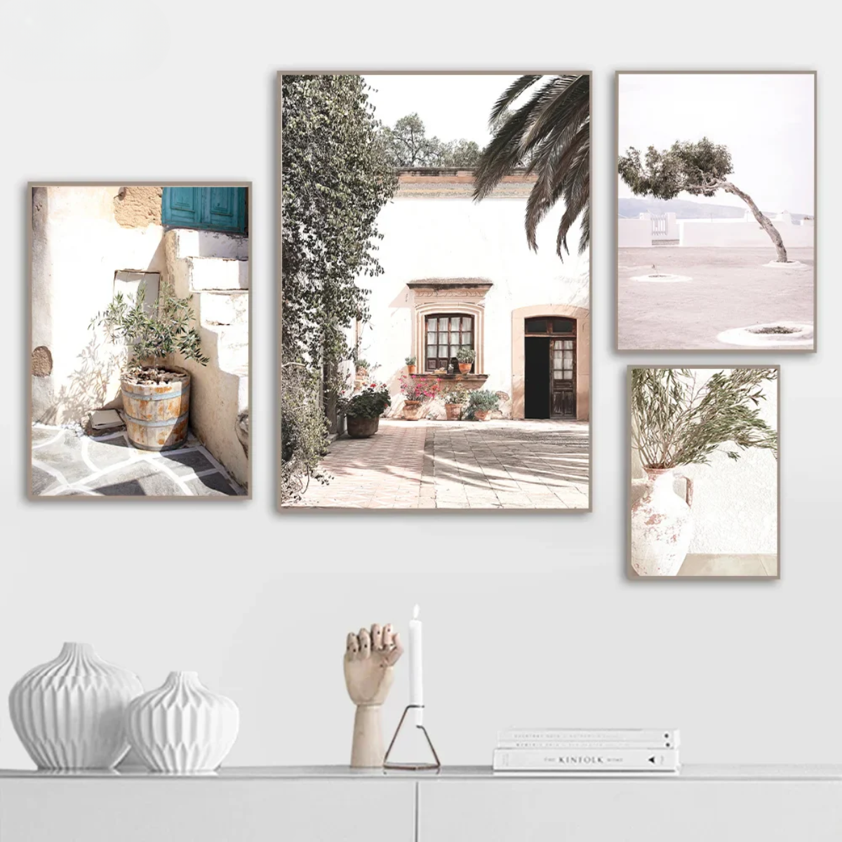 Puglia Landscape with Olive Trees Canvas Print