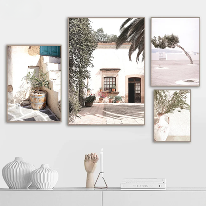 Puglia Landscape with Olive Trees Canvas Print