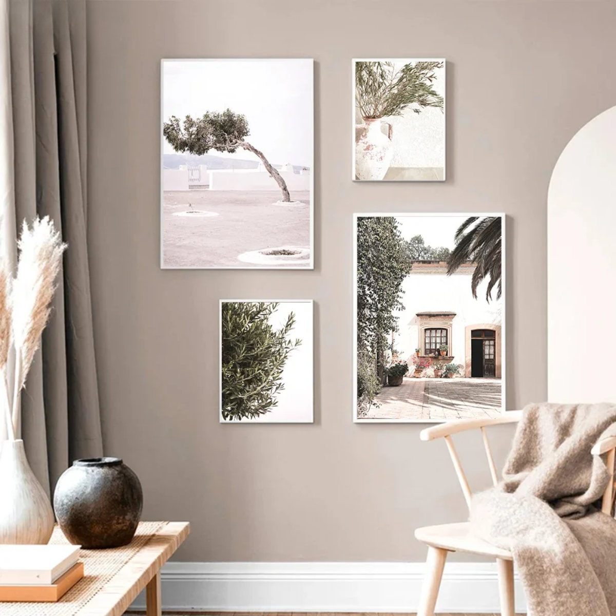 Puglia Landscape with Olive Trees Canvas Print