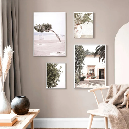 Puglia Landscape with Olive Trees Canvas Print