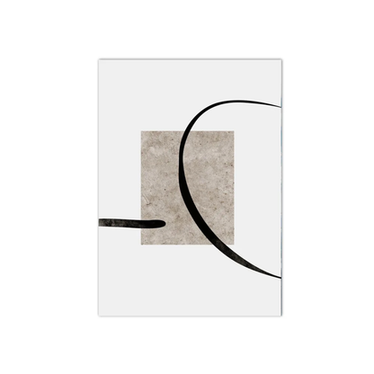Stone Arc Abstract Canvas Print