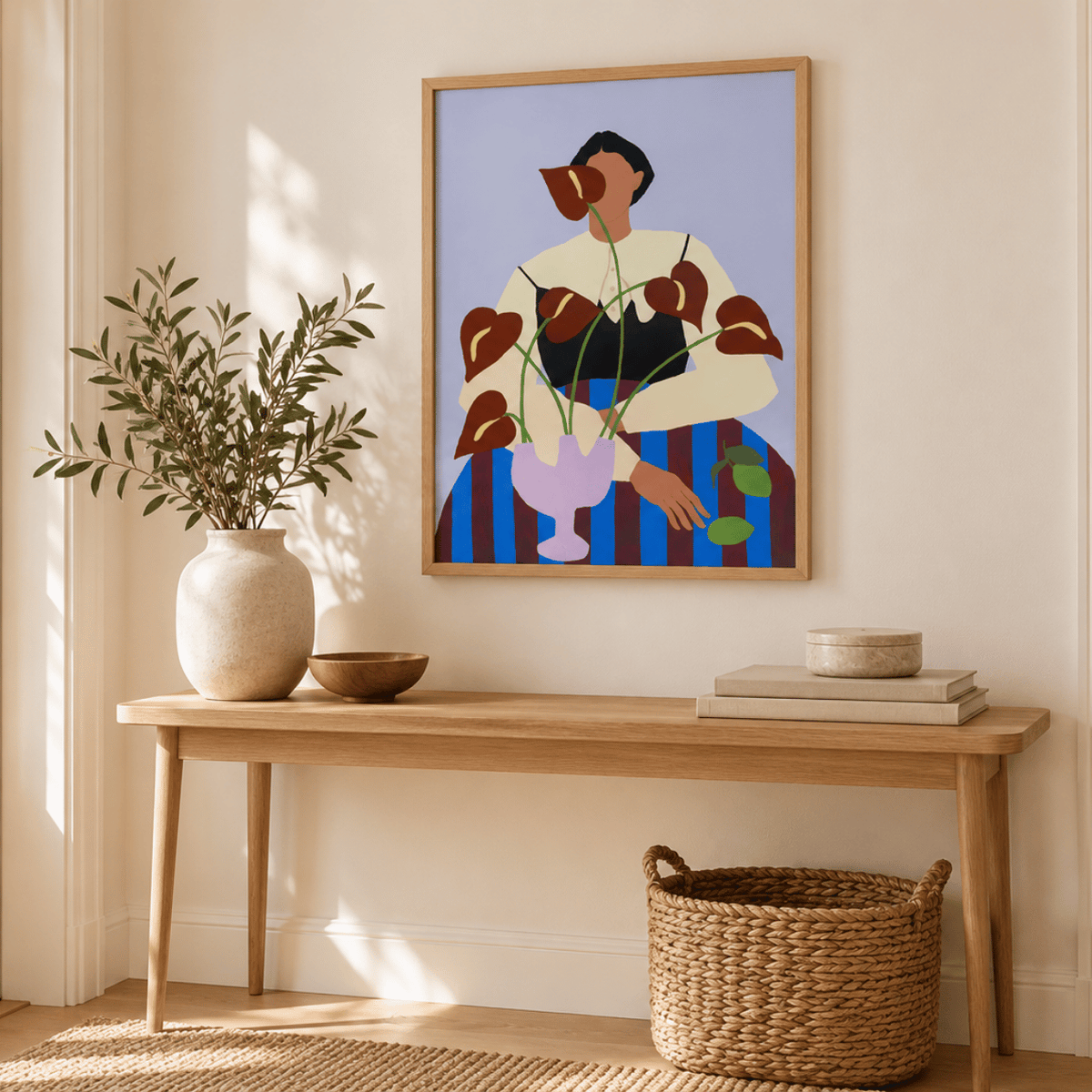 Anthurium Muse Canvas Print