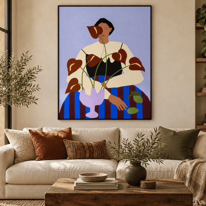 Anthurium Muse Canvas Print