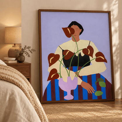 Anthurium Muse Canvas Print