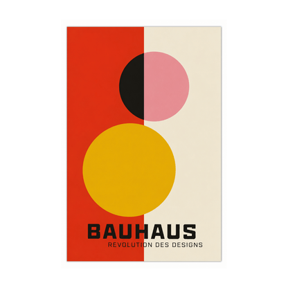 Bauhaus Solar Balance Canvas Print