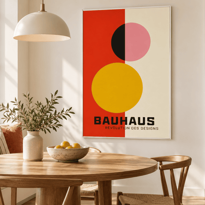 Bauhaus Solar Balance Canvas Print