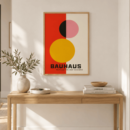 Bauhaus Solar Balance Canvas Print