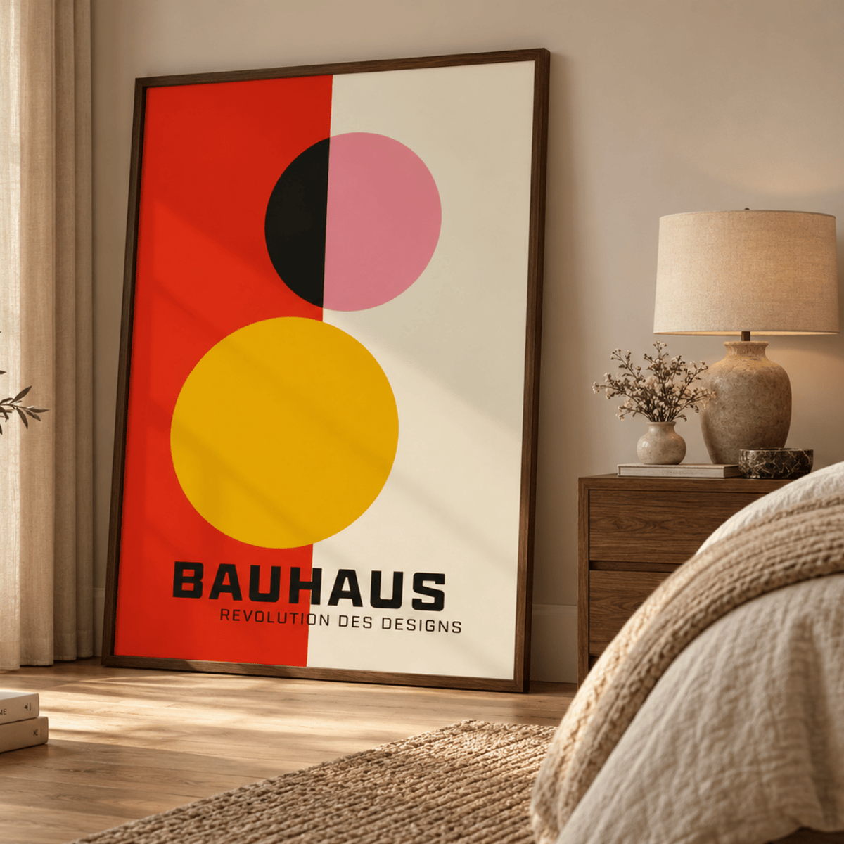 Bauhaus Solar Balance Canvas Print