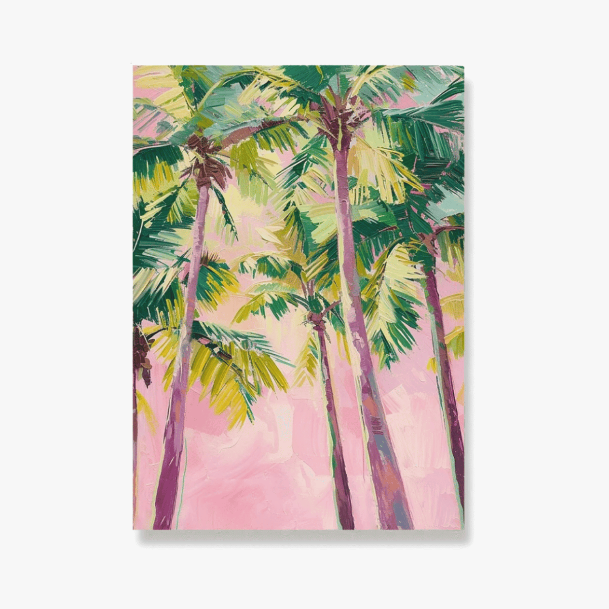 Palm Candy Skies Canvas Print