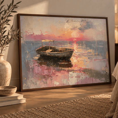 Rosewater Drift Canvas Print