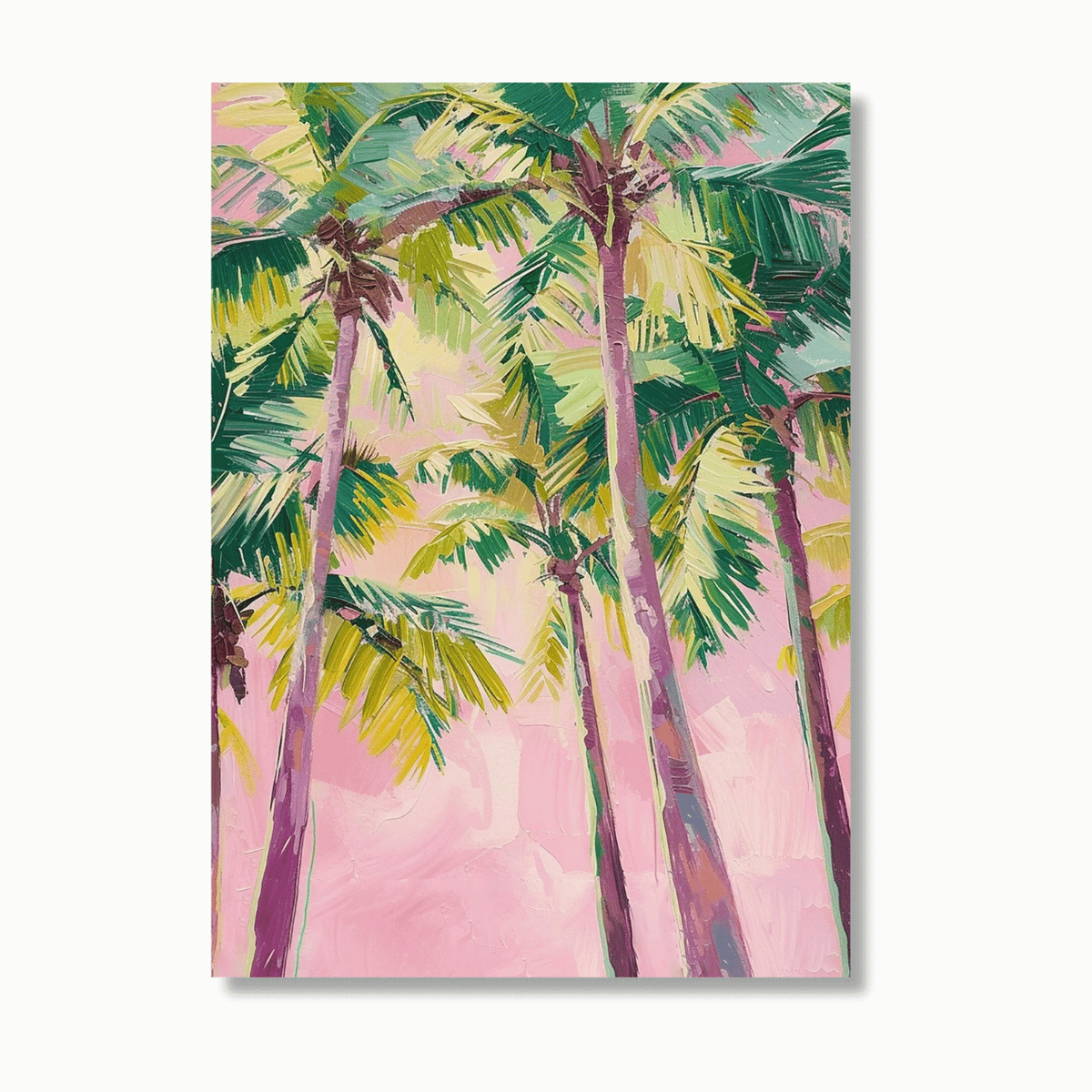Palm Candy Skies Canvas Print