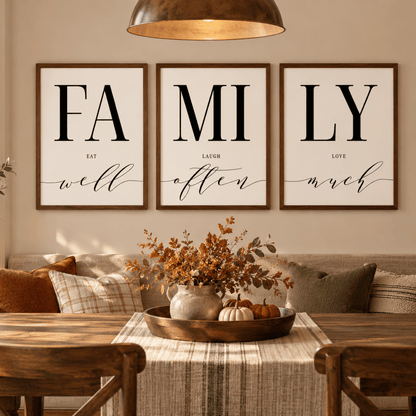 Family Quote Trio Poster Pack