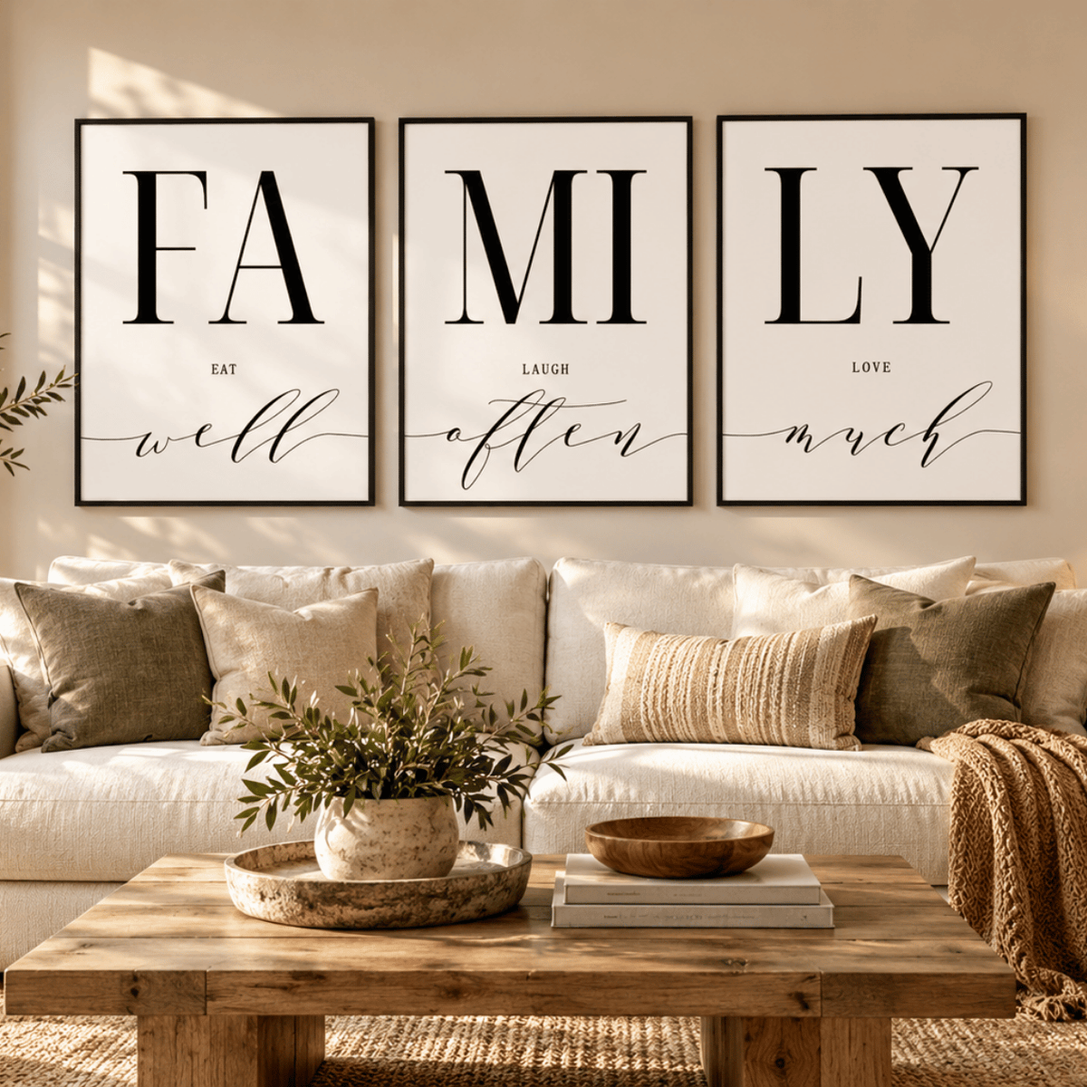 Family Quote Trio Poster Pack