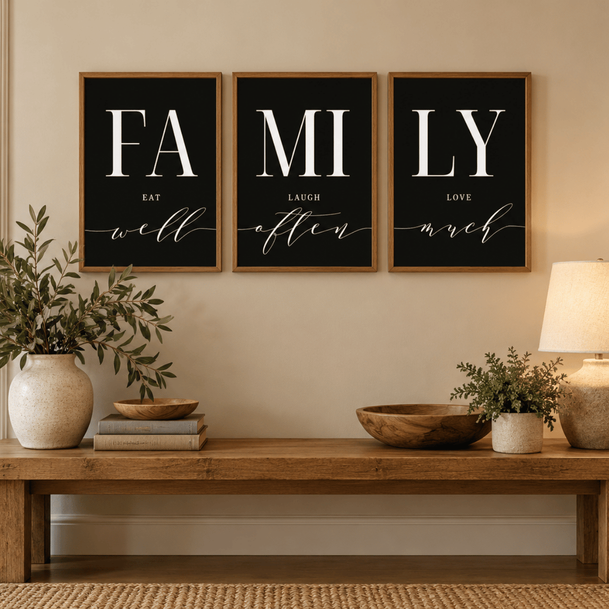 Family Quote Trio Poster Pack