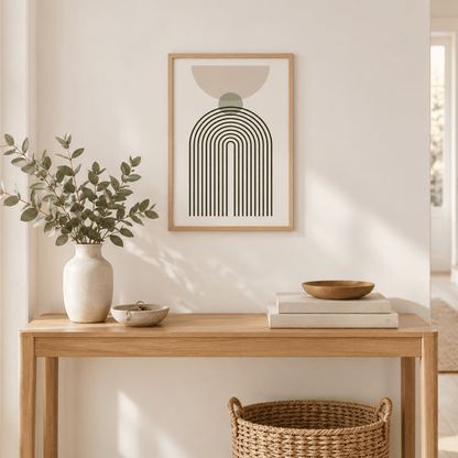Sage Arch Harmony Canvas Print