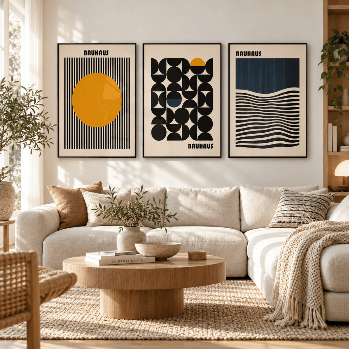 Bauhaus Eclipse Forms Trio Poster Pack