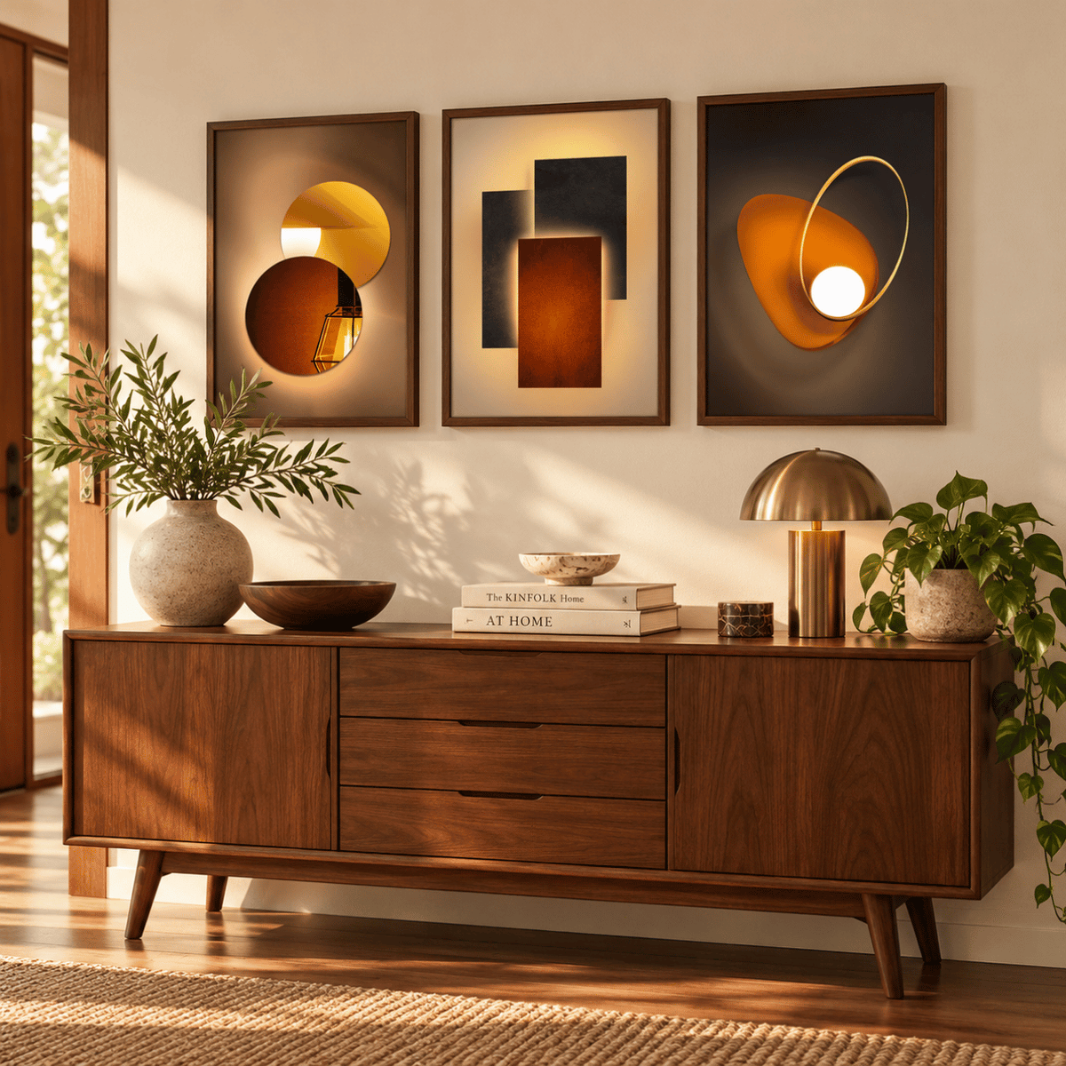 Golden Orbit Forms Trio Poster Pack