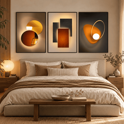 Golden Orbit Forms Trio Poster Pack