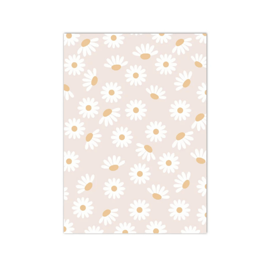 Daisy Daydream Pattern Canvas Print