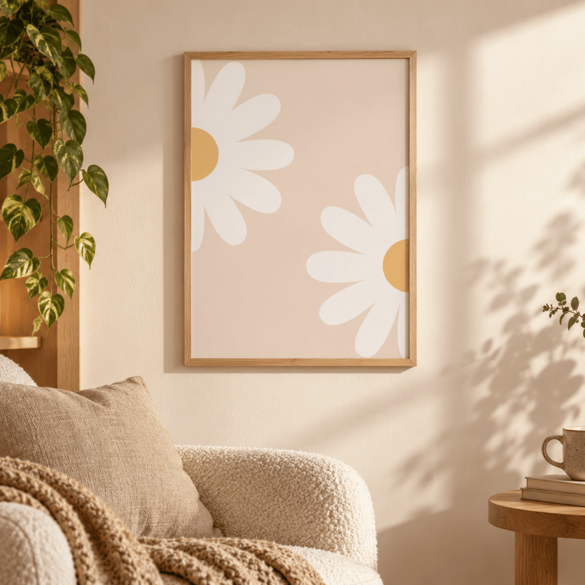 Daisy Duet Canvas Print