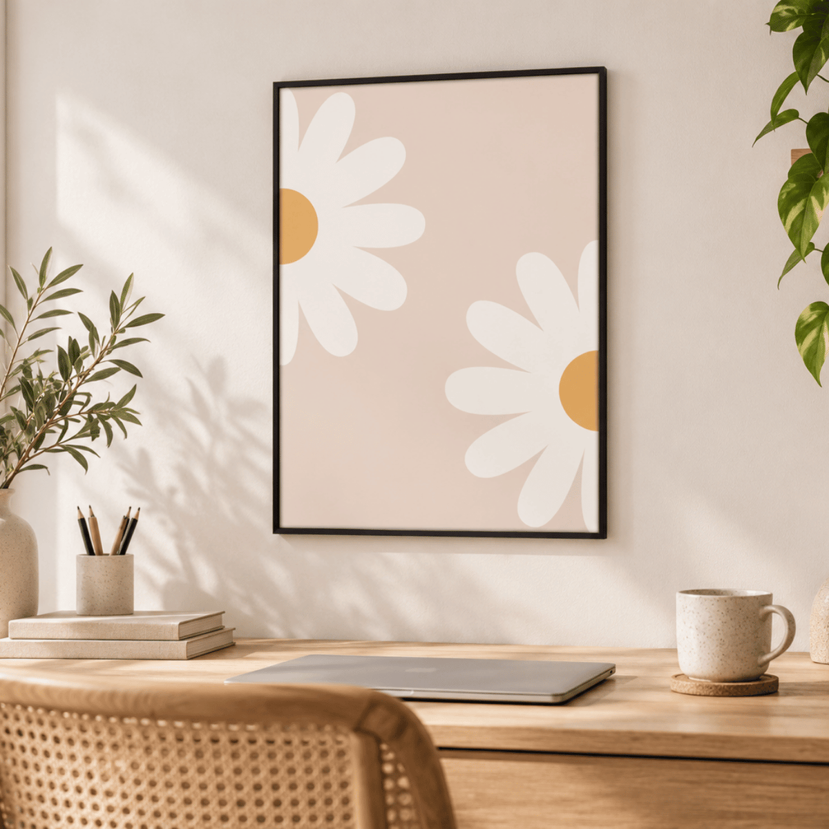Daisy Duet Canvas Print