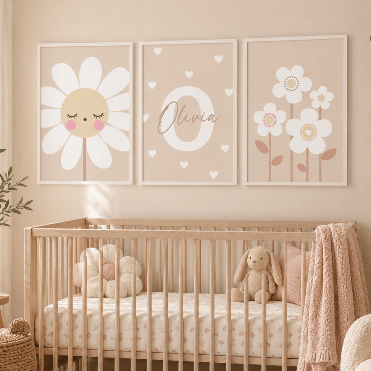 Little Bloom Personalised Trio Poster Pack