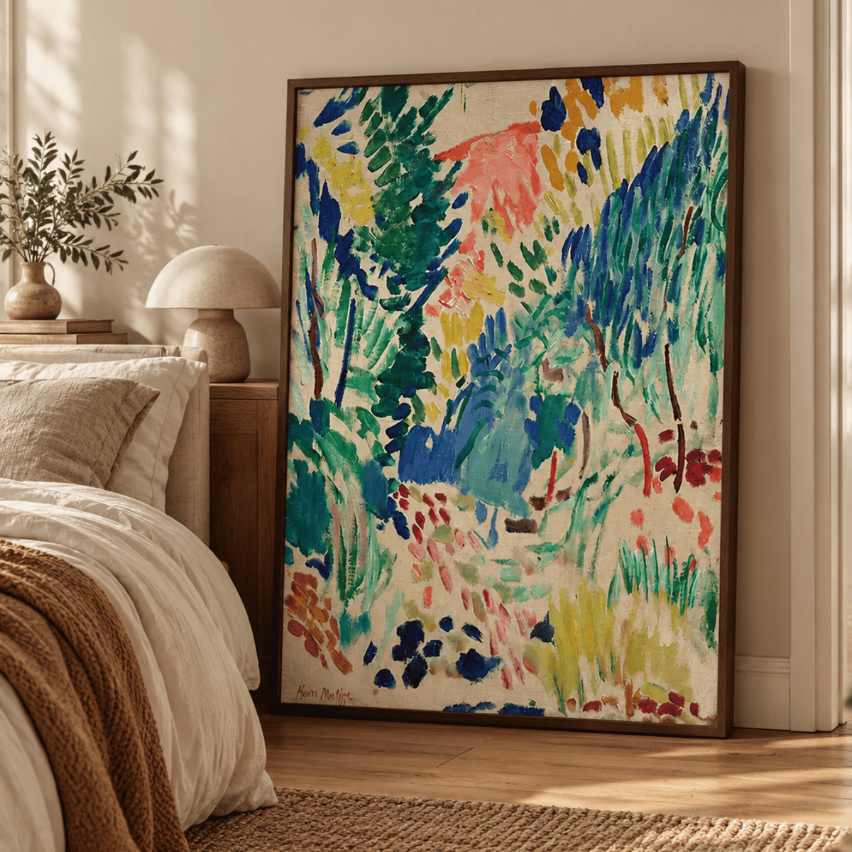 Landscape At Collioure By Henri Matisse Canvas Print