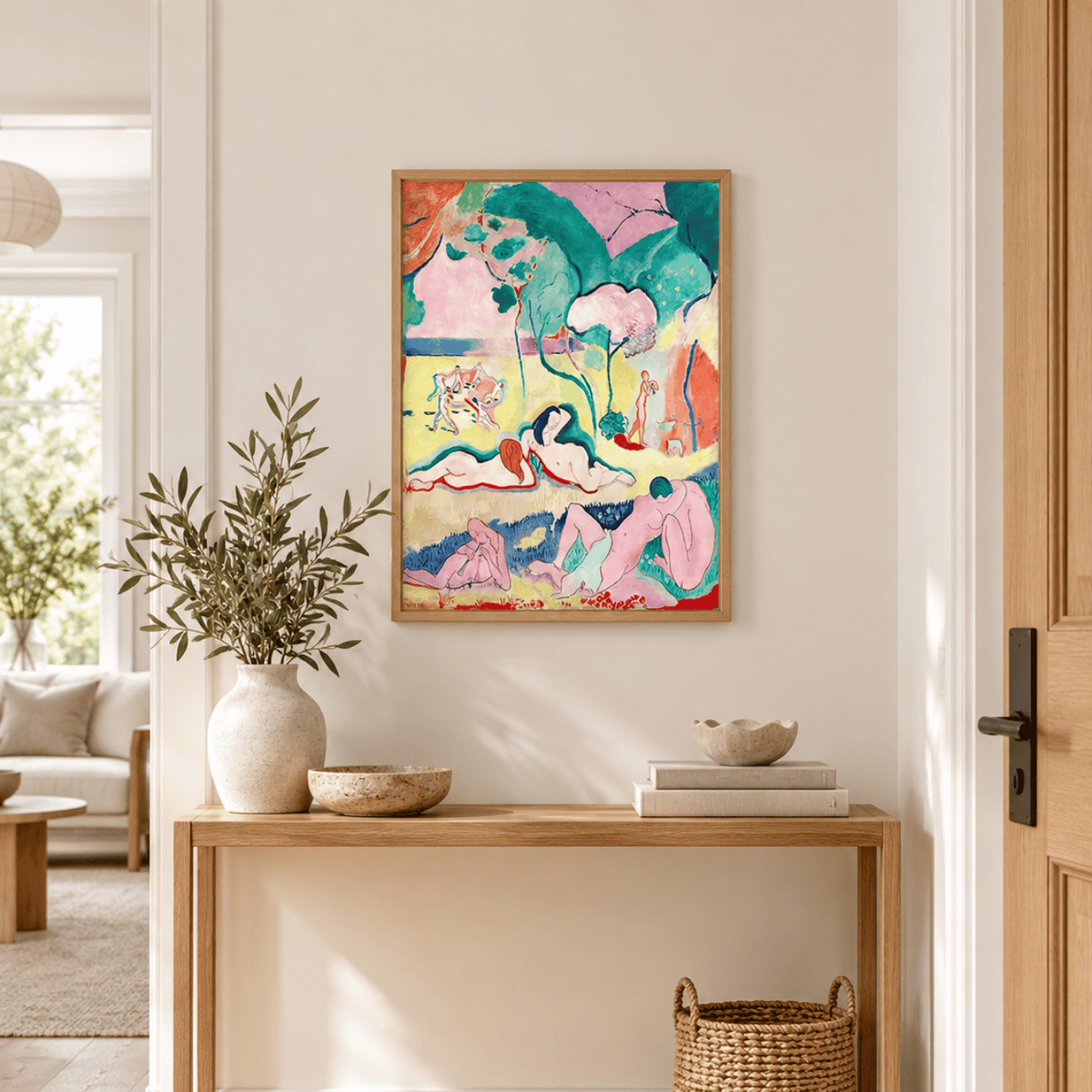 The Joy Of Life by Henri Matisse Canvas Print