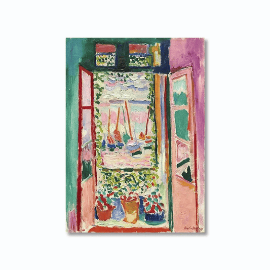 Open Window Collioure by Henri Matisse Canvas Print